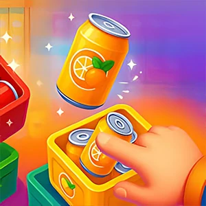 Cup Sorting Puzzle 3D